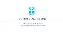 Forum Diakonii 2015