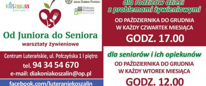 Diakonia Koszalin wspiera rodziców i seniorów