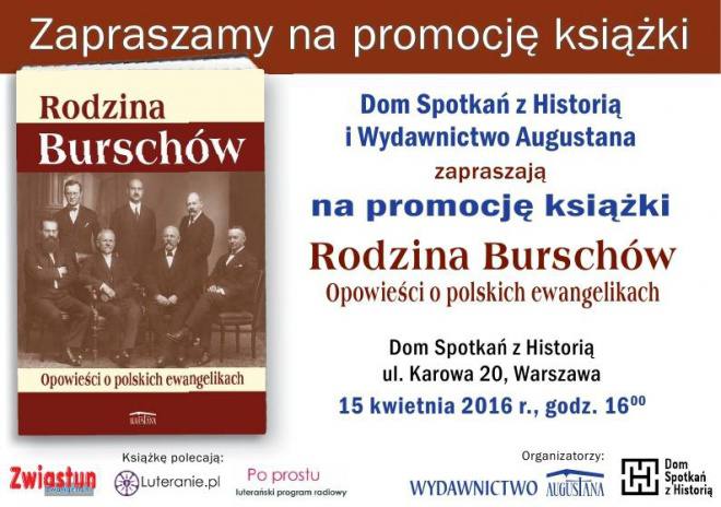 Promocja książki o rodzinie Burschów
