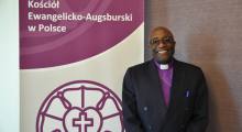 Biskup z Namibii w Polsce