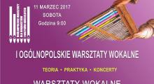Zaproszenie na Warsztaty Wokalne