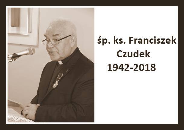 Zmarł śp. ks. Franciszek Czudek