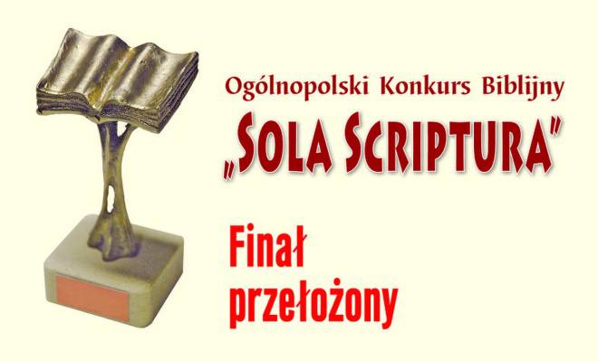 Finał Sola Scriptura 2019/2020 przełożony
