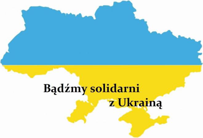 Bądźmy solidarni z Ukrainą